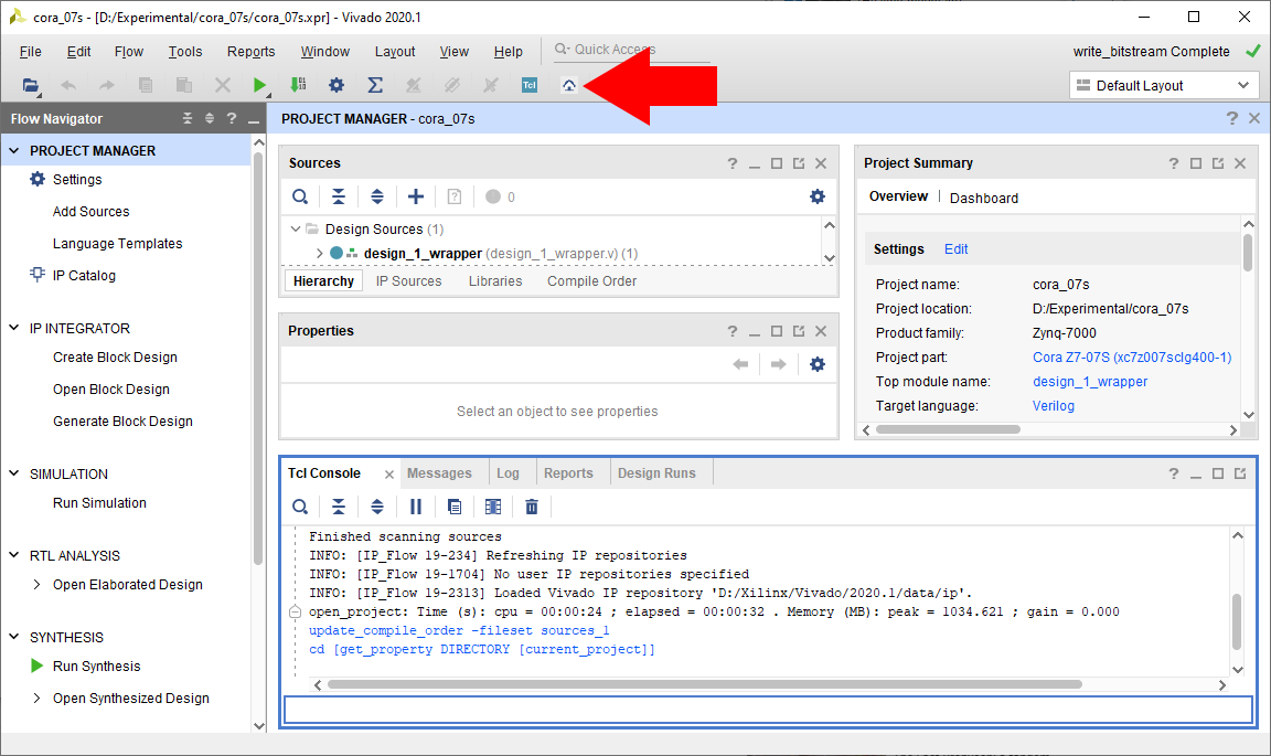 Adding Buttons to Vivado